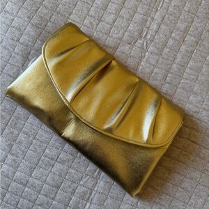 Elegant Gold Clutch Bag